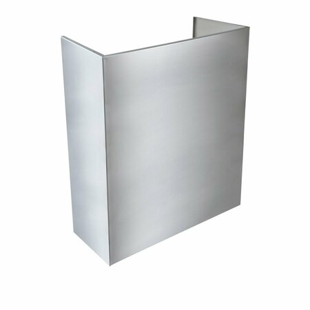 ALMO EPD61 Series Ceiling Mount Stainless Steel Flue Cover for Range Hood - 30-inch AEEPD30SS